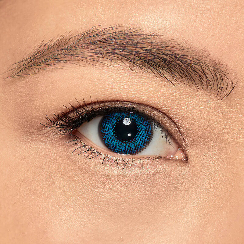 Colour contact lens Blue